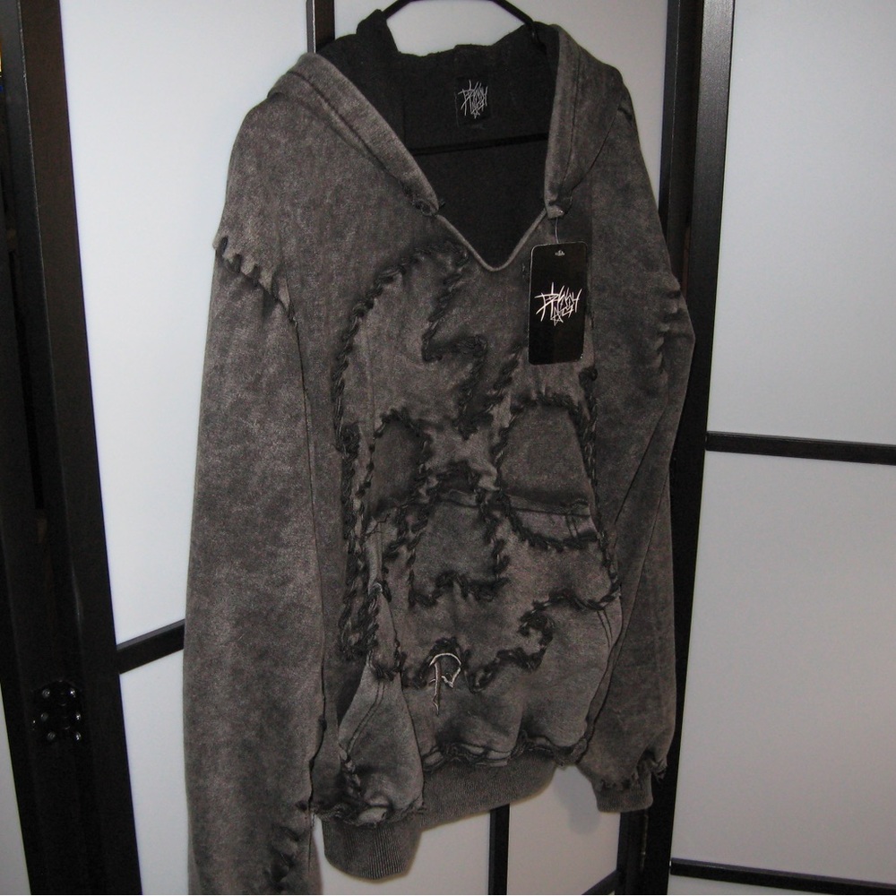 PHOLOH INTERLINKED GREY/BLACK HOODIE